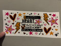 Really good heart, really smart mouth, stars, hearts, lightning