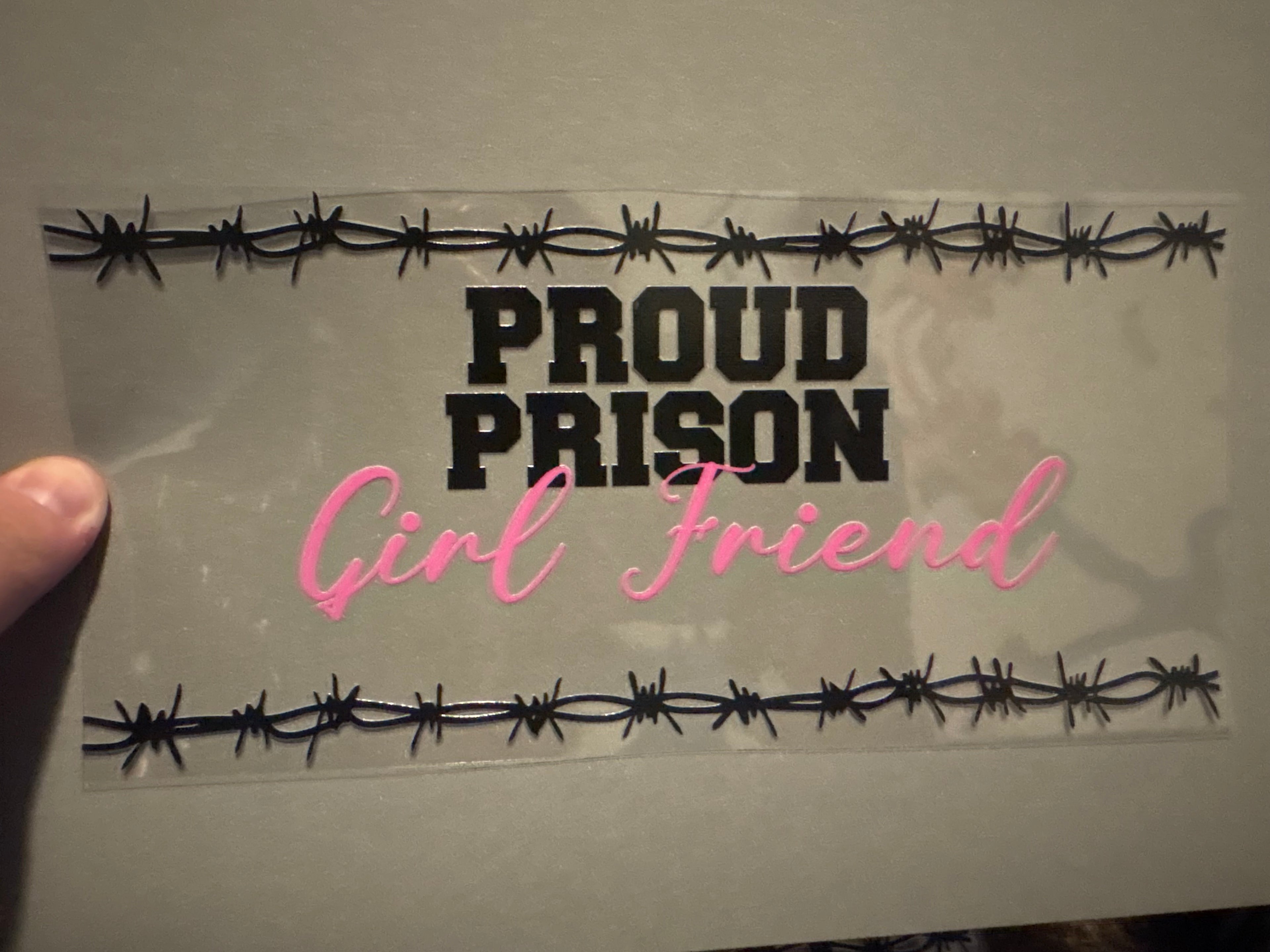 Proud Prison Girlfriend