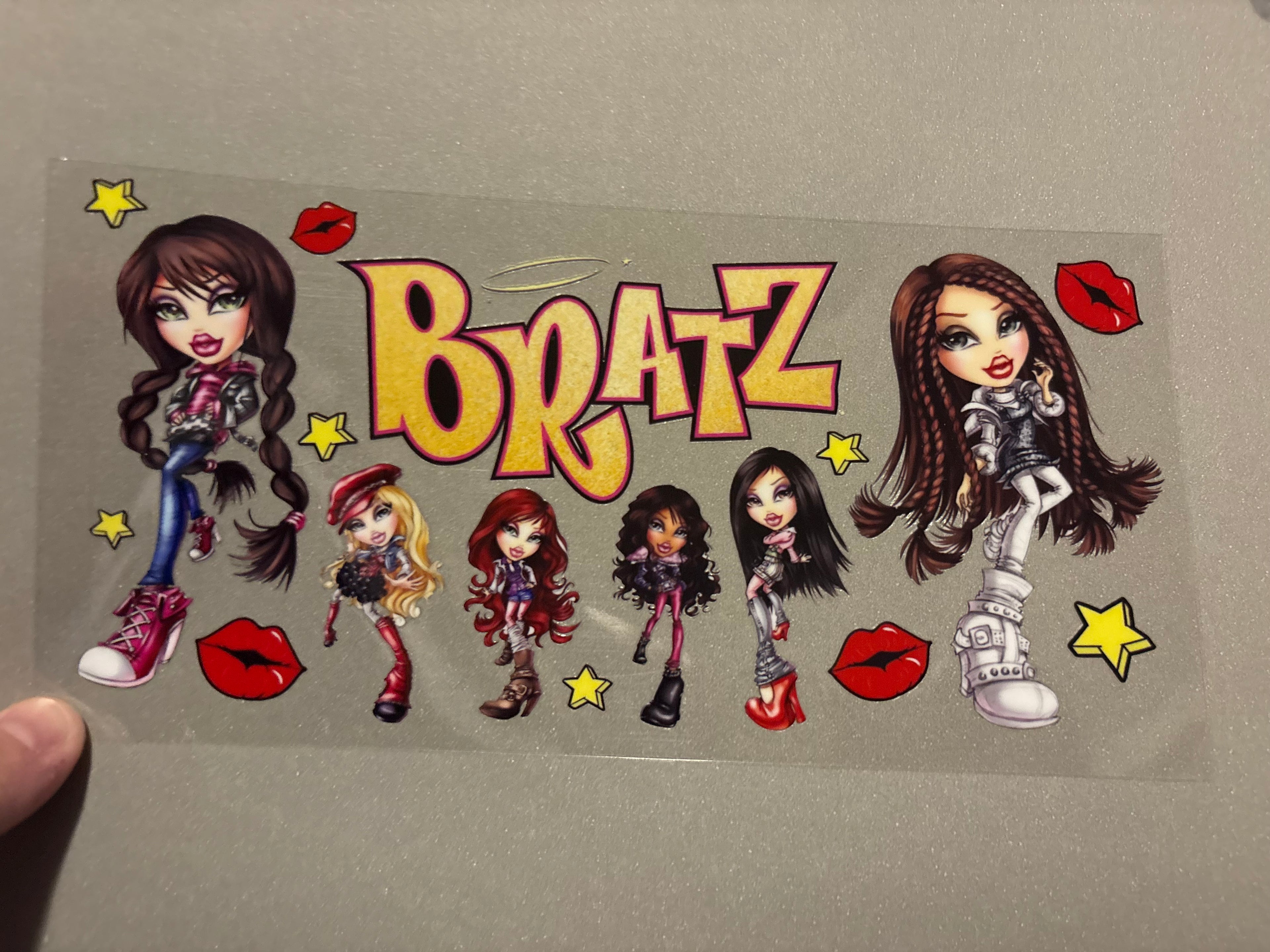 Bratz dolls, Gold Bratz logo with halo