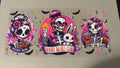 Spooky babes club, bats & stars