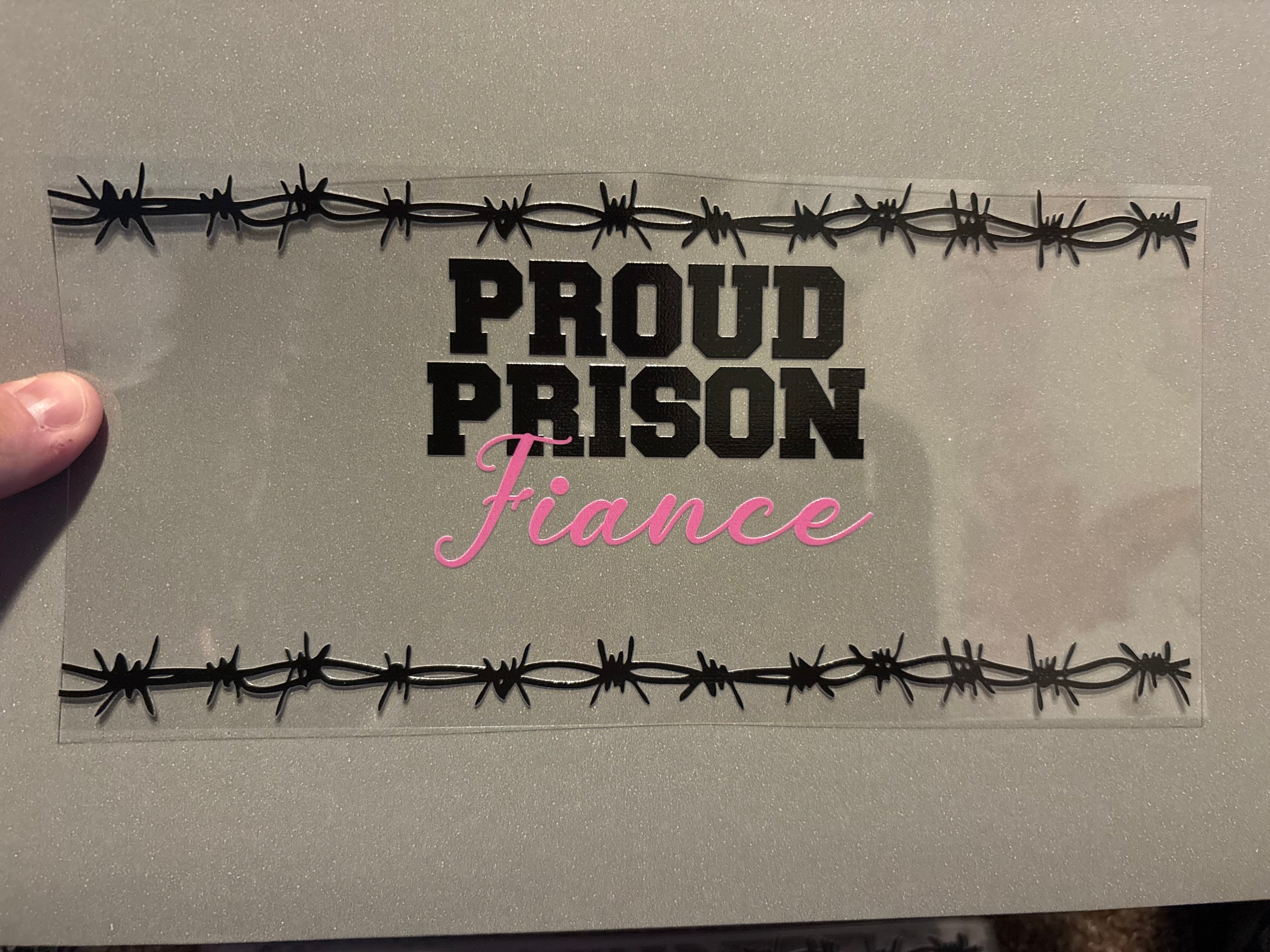 Proud Prison Fiance