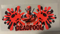 Deadpool with paint splat