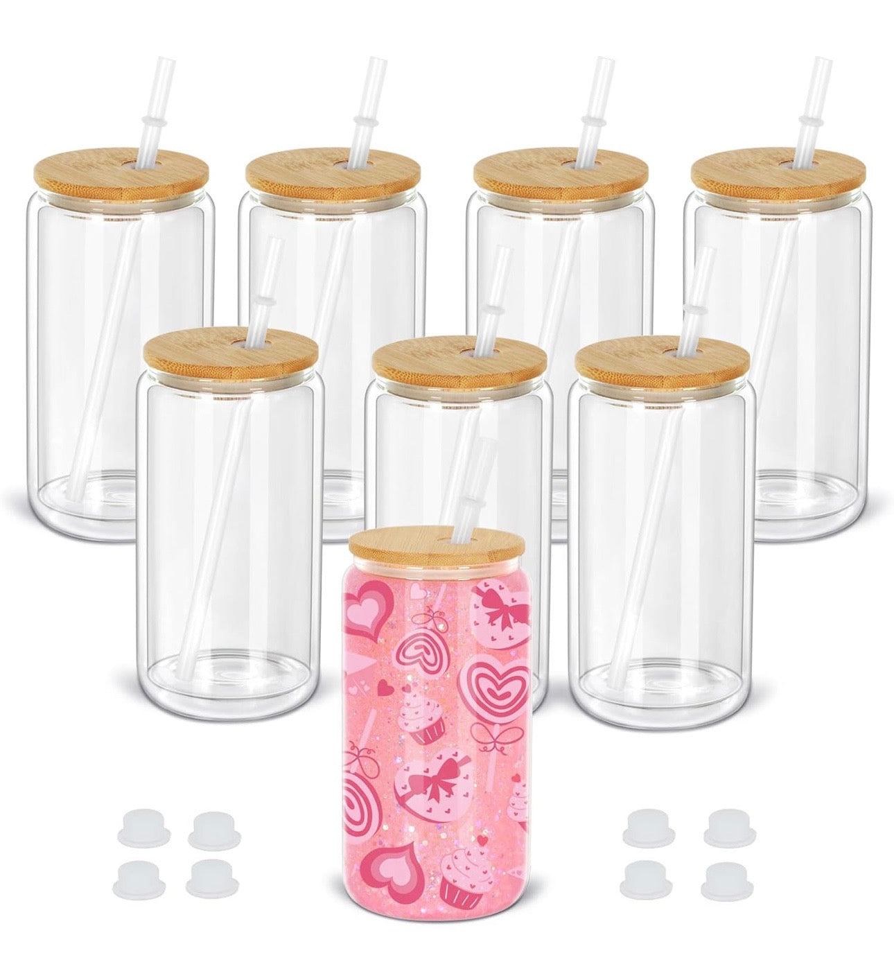 16oz glass