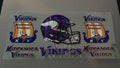 Minnesota Vikings with Helmet