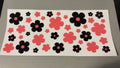 Black & Pink Flowers