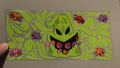 Oogie boogie, bugs, green swirl background