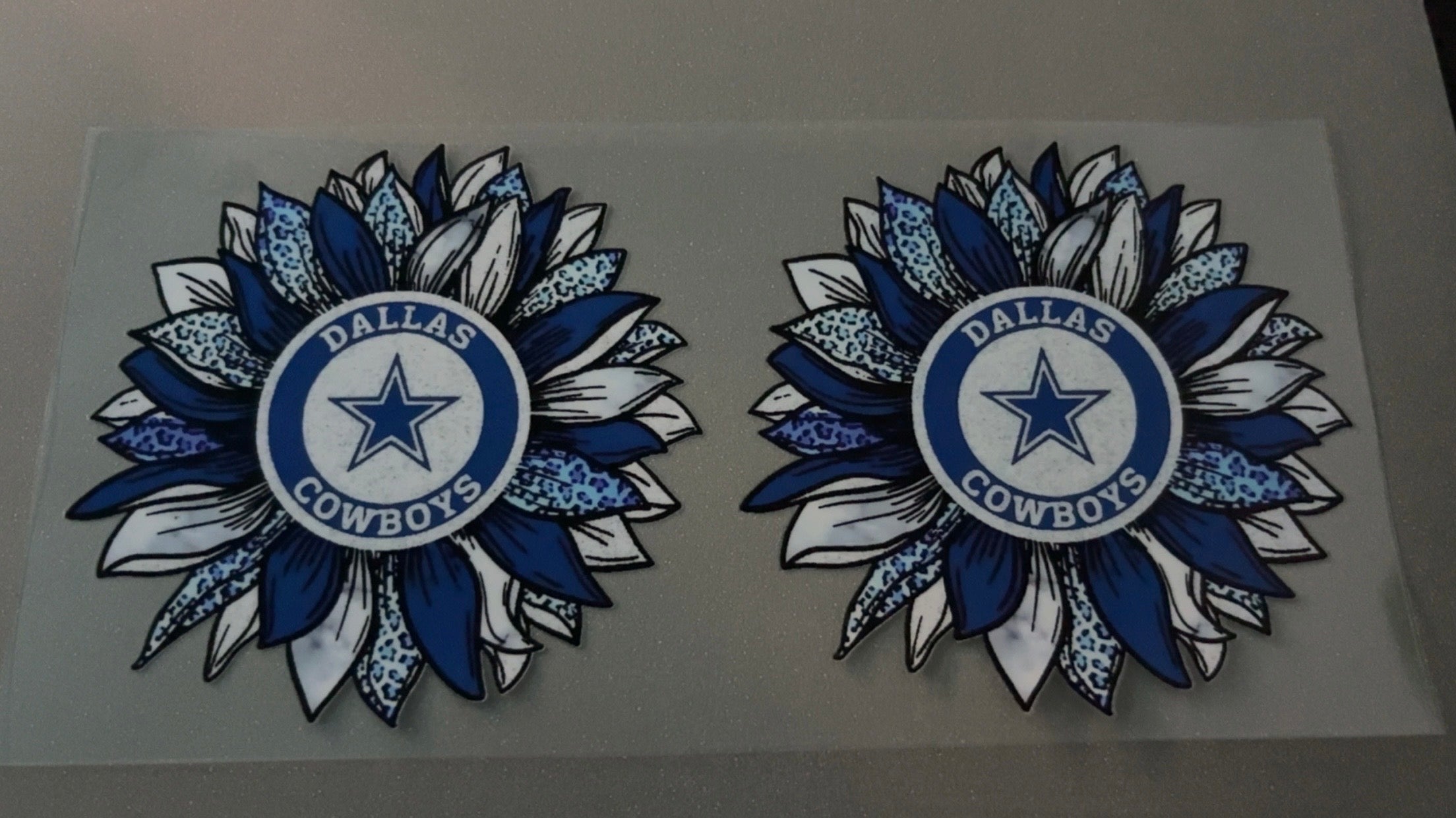 Double Dallas Cowboys Flowers
