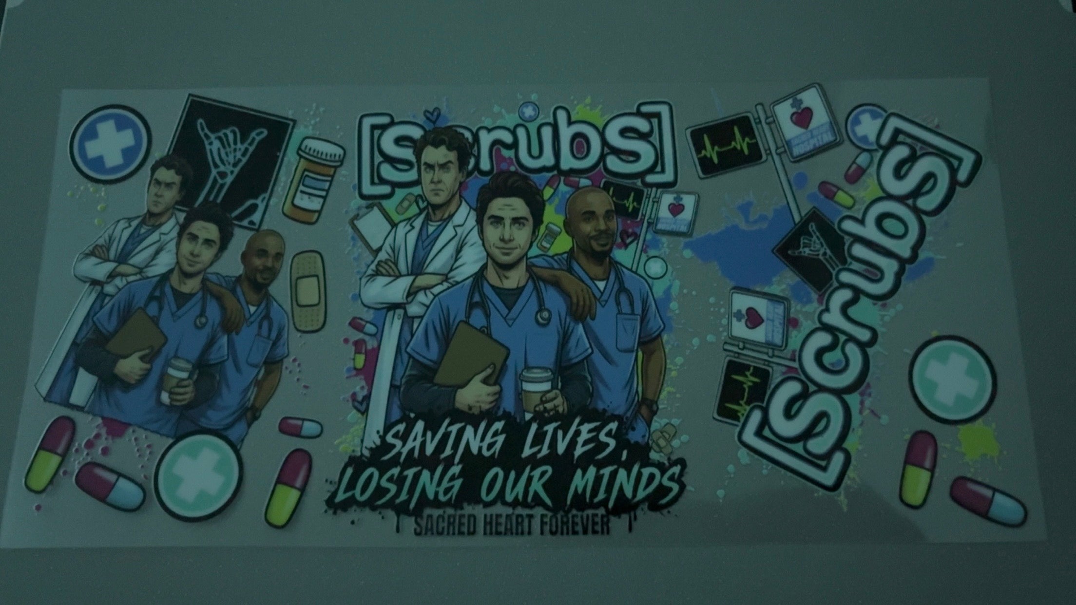 Scrubs, saving lives, losing our minds