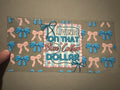Living on that blue collar dollar, pink & blue ribbons