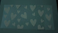 White hearts