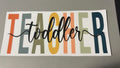 Toddler Teacher