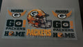 Green Bay Packers with Helmet