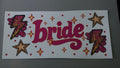 Pink Bride, stars, lightning