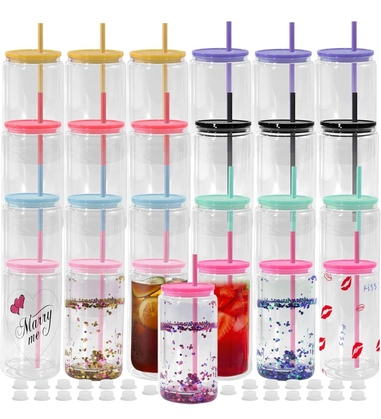 16 ounce acrylic